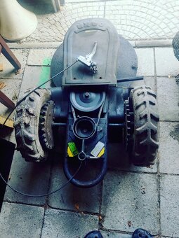 Bubnová sekačka,motor 4takt 5,5hp a rotavátor sestava - 6