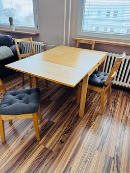 Jídelní stůl a židle - 6