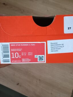 Tenisky Nike star runner 2 vel 27 - 6