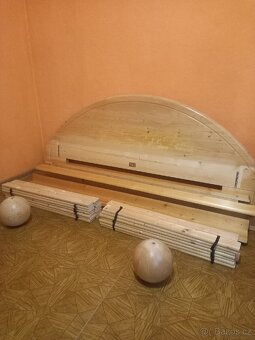 Postel z masivu ( bez matrací ) - 6