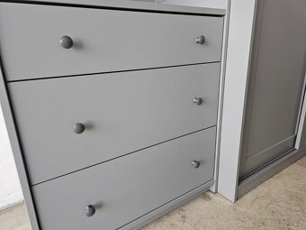 IKEA HAUGA šatní sestava - 6