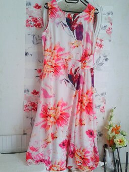 Elegantní krásné midi šaty 40 - 6