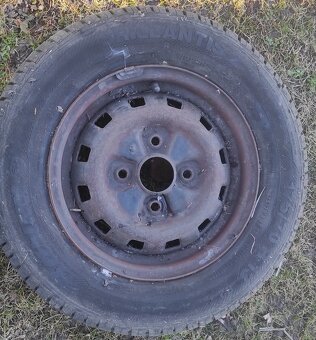 Letní kola 13" 4x100 s pneu 175/70 R13 sada 4ks - 6