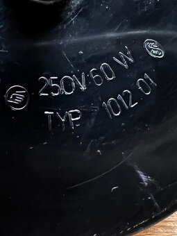 Stará stolní lampa Elektrosvit - super stav - 6