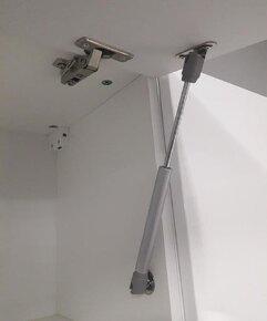 Vzorková kuchyňská sestava bezúchytková Aspen BÍLÁ - 6