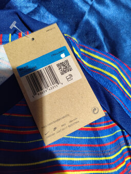 Dres Fc Barcelona Hráčsky Blaugrana Pásikavý Unikátny - 6