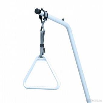 Elektrická polohovací postel + hrazda + matrace + potah - 6