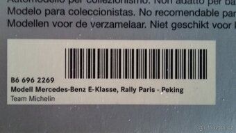 Minichamps Mercedes E Paris-Beijing 1:43 Limit.edice - 6