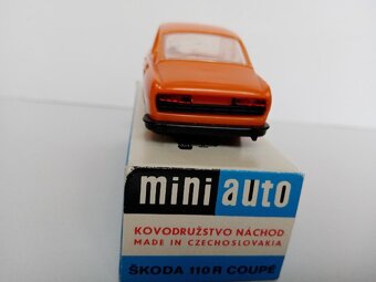 Škoda 110 R, Erko, KDN, Kovodružstvo Náchod, stará hračka - 6