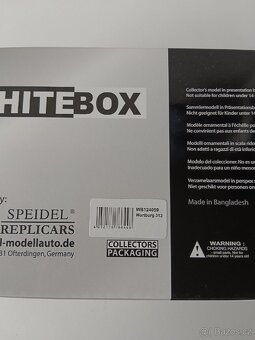 Wartburg 312 červenobílý 1:24 White box - 6