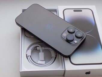 APPLE iPhone 14 Pro 256GB Space Black - ZÁRUKA - TOP STAV - 6