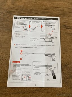 Airsoftová electrická pistole - 6
