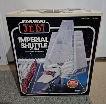 Vintage Star Wars Imperial Shuttle zabalený (s nepoužitým ob - 6
