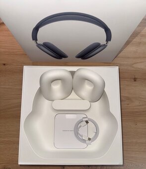 Apple AirPods Max 2 Modré - TOP STAV + Záruka do 2/2027 - 6