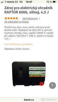 Elektrický ohradník 120cm/50m - 6