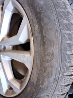 Litá kola 7J17 ET40 5x112 zimní pneu 215/65R17 Tiguan,Kodiaq - 6