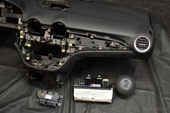 Palubní deska Airbag bezpečnostní pás předepinač pásu - 6