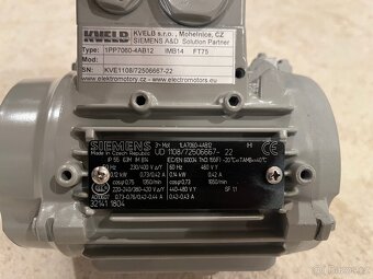 Elektromotor Siemens 0,12kw - 6