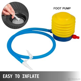 Nová balanční podložka (58 cm) s pumpou a expandéry - 6