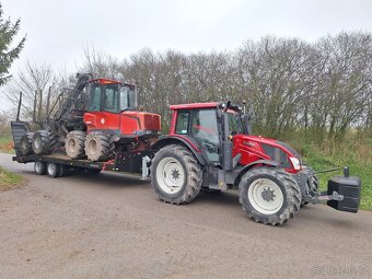 Traktorový návěs,Přepravník strojů,Podvalník,Přívěs,Vlek 16t - 6