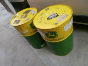 Sudy plechové 200 l od oleje ZETOR, JOHN DEERE za 300 - 6