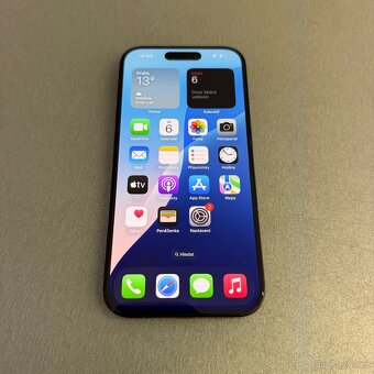 iPhone 15 Pro 128GB modrý, pěkný stav, 12 měsíců záruka - 6