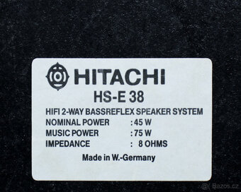 Reprobedny Hitachi HS-E 38. - 6