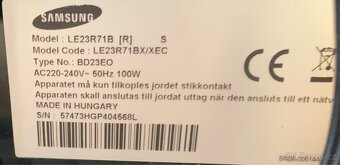 Televize Samsung LE23R71B - 6