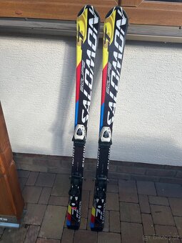 Detske lyze Salomon 120 cm & boty Tecnica 24,5 cm vnitrni bo - 6