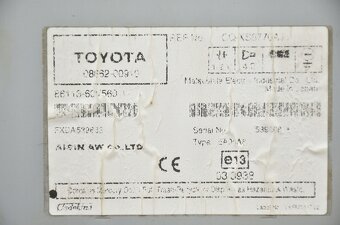 Toyota B9010 - Navigační autorádio - 6