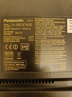 TV Panasonic TX-55CX740E - 6