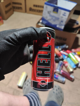 Plechovky od Energy Drinků Hell - 6