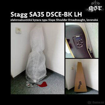 Stagg SA35 DSCE-BK LH - 6