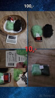Příze na pletení/háčkování (vlna, alpaka, mohér) - 6