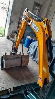 Minibagr JCB 19C-1 1943kg r.v.2023, 138 mth, po servisu. - 6