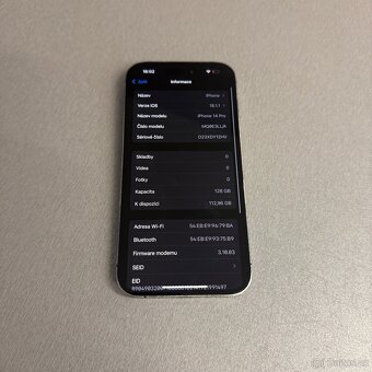 iPhone 14 Pro 128GB deep purple, 12 měsíců záruka - 6