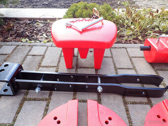 vari - NOVÉ závaží kol Global, závaží 33 kg, 5 kg + nosiče - 6