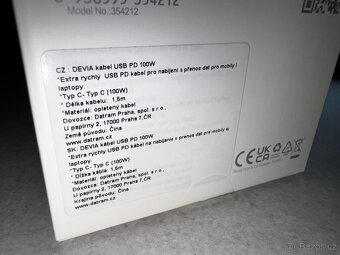 Devia kabel USB-C Extreme speed 100W PD 1.5m - 6