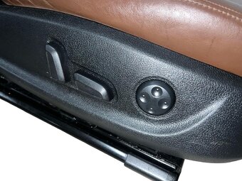 Sedačky hnědá kůže nugát Audi A6 C7 4G avant r.v. 2013 - 6