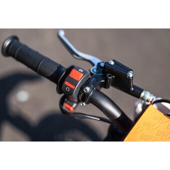 Pitbike Leramotors Thunder 70ccm, kola 10/10, orange - 6