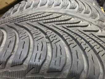 4x zimní pneu Michelin Alpin5 195/65 R15 91T& plech.dis - 6