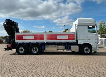 DAF XF 530 - 6x2 – Valník + HR-Hiab X-HiPro 352+Jib+Naviják - 6