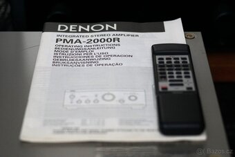 DENON PMA 2000 R, dálkové ovládání, manuál, jako nový - 6