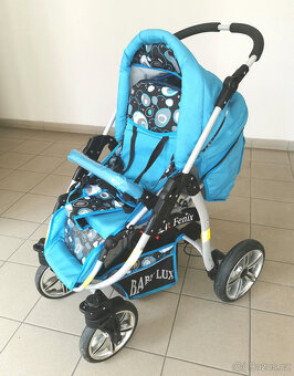 Dětský sportovní kočárek v perfektním stavu. Zn: Baby Lux - 6