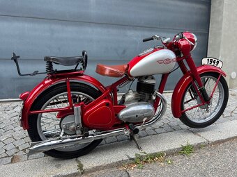 JAWA 250 Pérák typ 11 rok 1949 s doklady a STK - 6