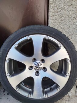 Originál ALU kola 17 Touran cross - 6
