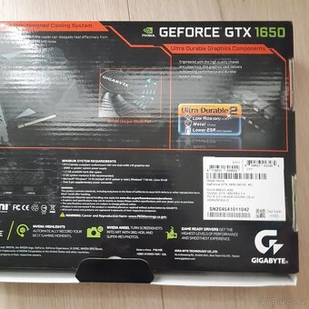 Grafika do pc GeForce® GTX 1650 D6 OC 4G - 6