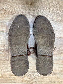 Zimní panské kožené boty vel.42 - 6