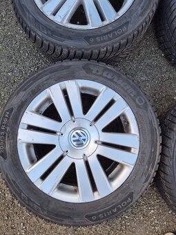Zimní Alu Sada 5x112R16,Barum Polaris 205/55R16 - 6