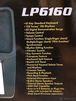 Klávesy LP 6160 - 6